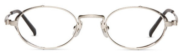 Alexander Daas - Matsuda M3018 Eyeglasses - Brushed Silver - Front View