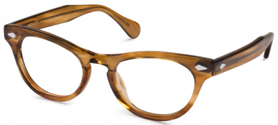 Alexander Daas - Moscot Bummi Eyeglasses - Honey Blonde - Side View