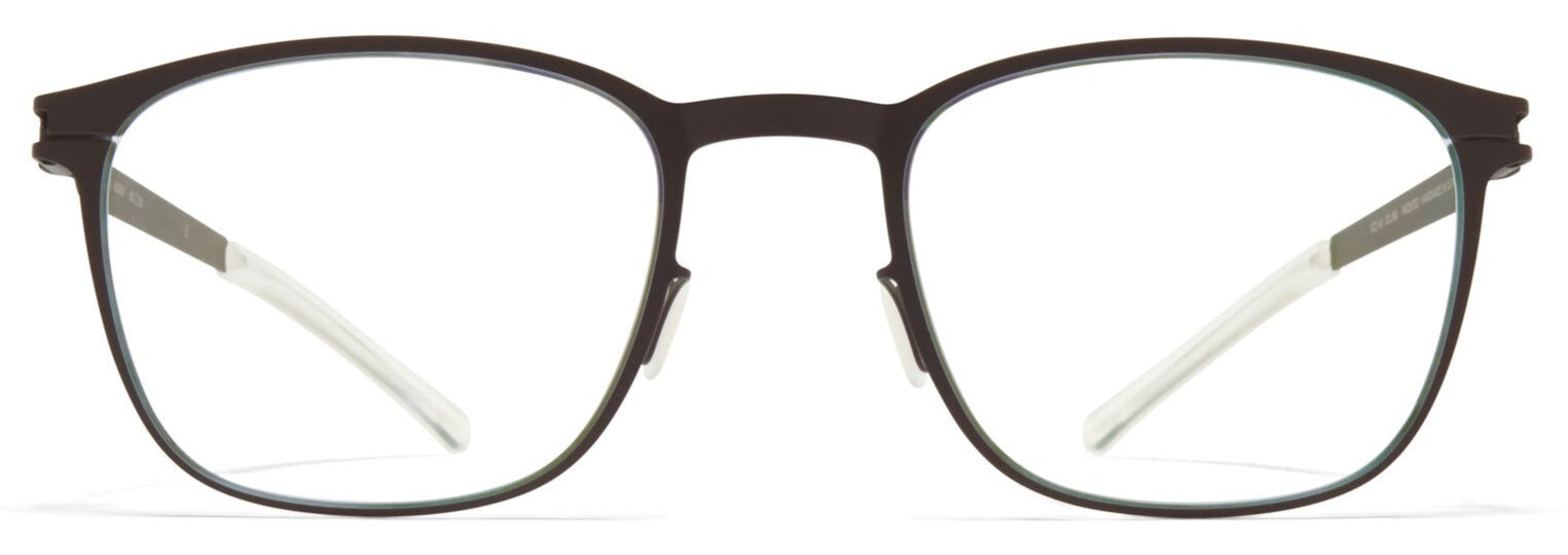 Alexander Daas - Mykita Aiden Eyeglasses - Ebony Brown - Front View