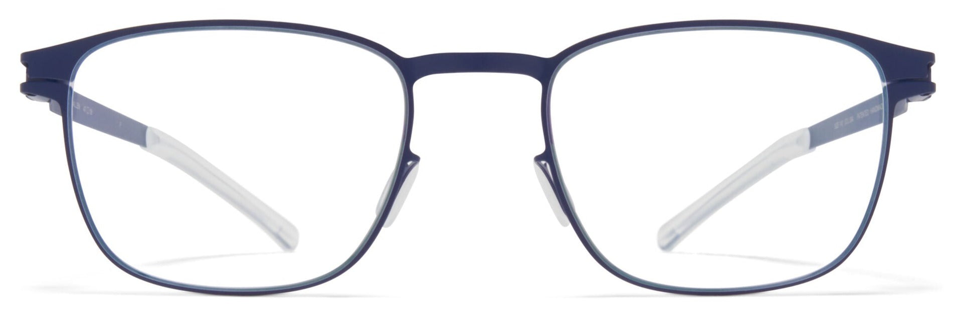 Alexander Daas - Mykita Allen Eyeglasses - Navy - Front View