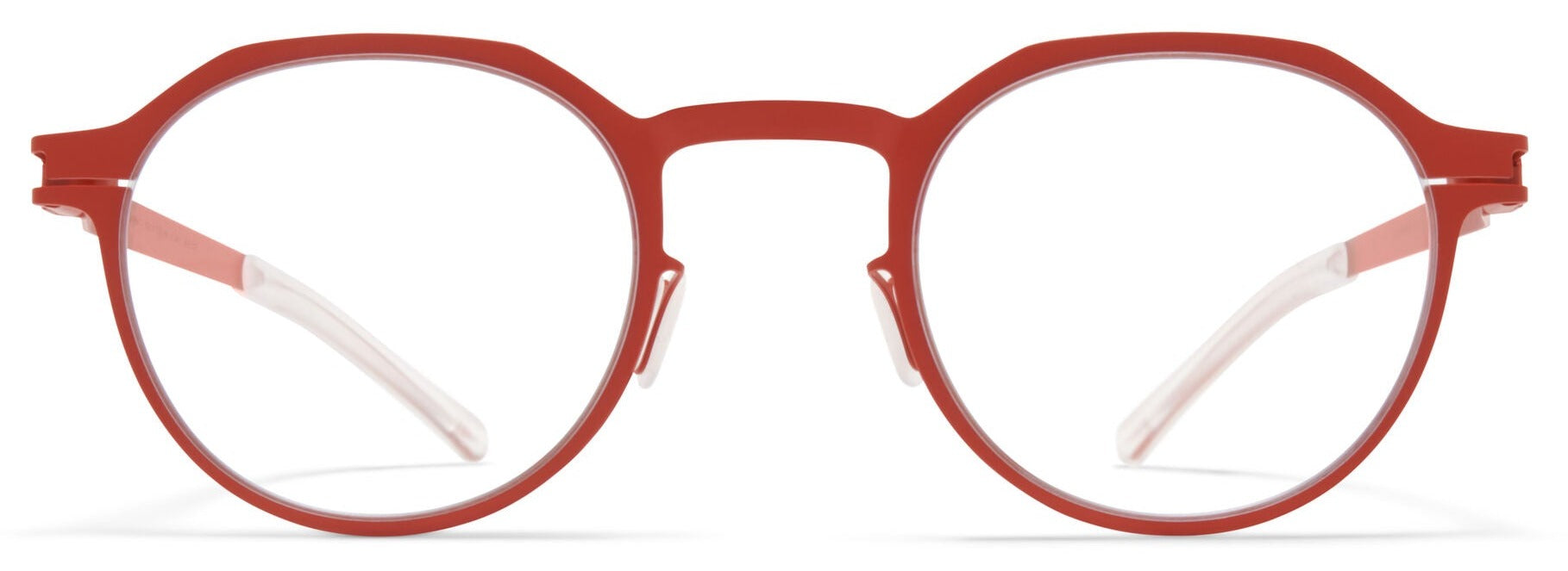 Alexander Daas - Mykita Armstrong Eyeglasses - Burnt Orange - Front View