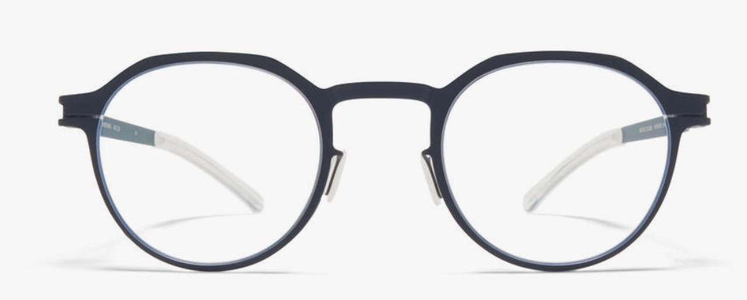 Alexander Daas - Mykita Armstrong Eyeglasses - Indigo - Front View