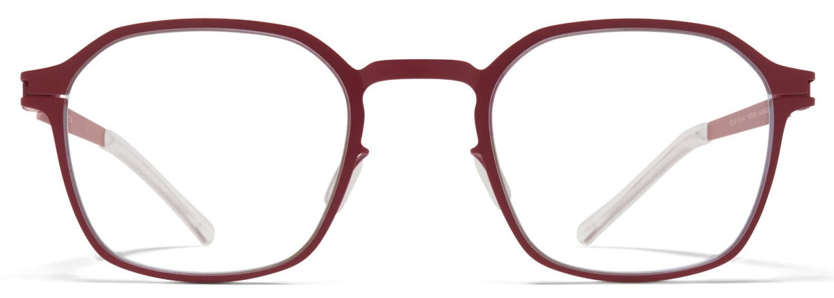 Alexander Daas - Mykita Baker Eyeglasses - Cranberry - Front View