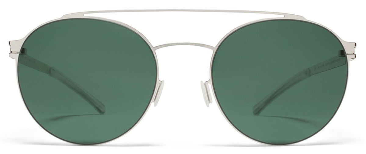 Alexander Daas - Mykita Brent Sunglasses - Shiny Silver - Front View