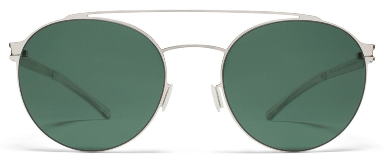 Alexander Daas - Mykita Brent Sunglasses - Shiny Silver - Front View