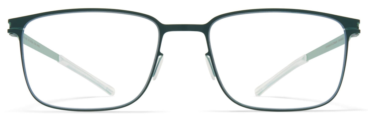Alexander Daas - Mykita Bud Eyeglasses - Moss &amp; Sage Green - Front View