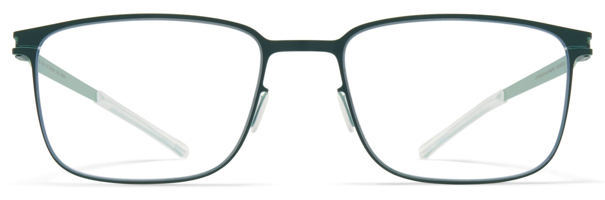 Alexander Daas - Mykita Bud Eyeglasses - Moss & Sage Green - Front View