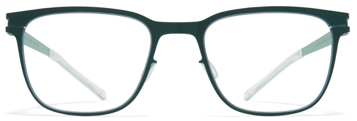 Alexander Daas - Mykita Clarence Eyeglasses - Moss &amp; Sage Green - Front View