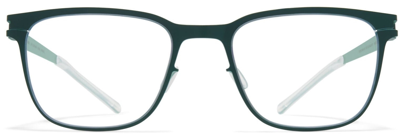 Alexander Daas - Mykita Clarence Eyeglasses - Moss & Sage Green - Front View