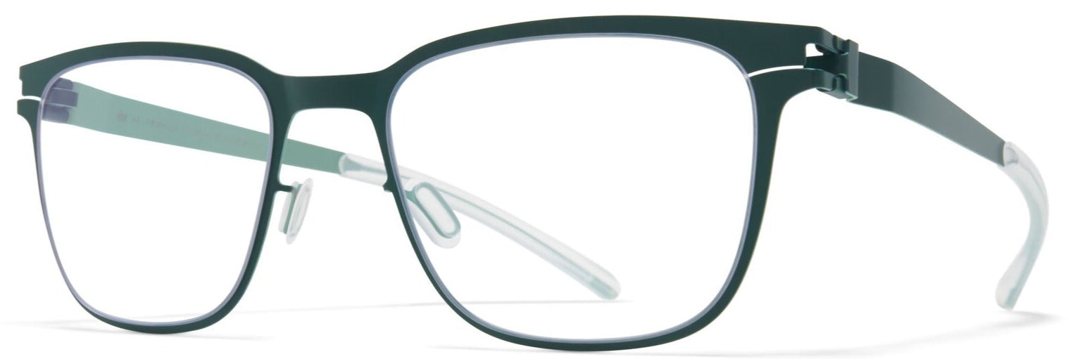 Alexander Daas - Mykita Clarence Eyeglasses - Moss & Sage Green - Side View