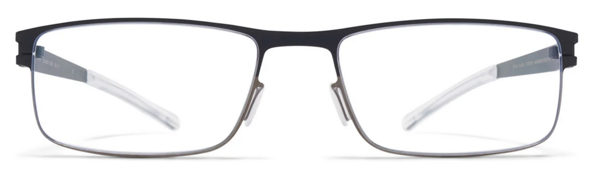 Alexander Daas- Mykita Clive Eyeglasses - Shiny Graphite-Nearly Black- Front View