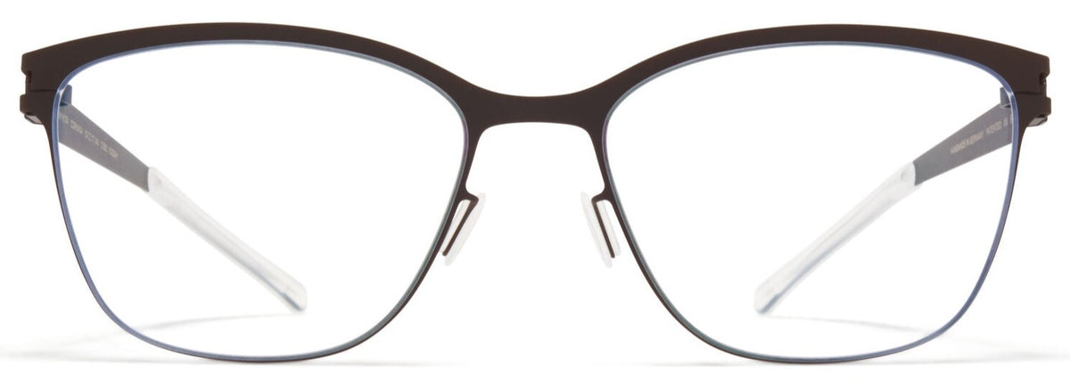 Alexander Daas - Mykita Corinna Eyeglasses - Ebony Brown - Front View