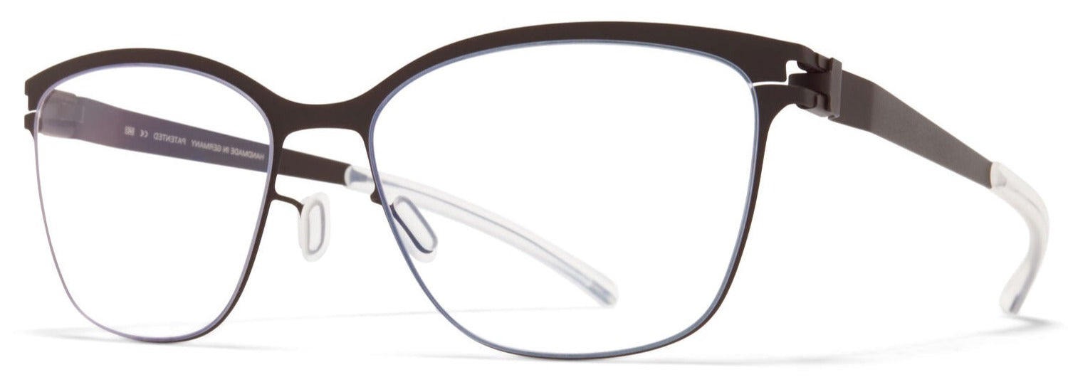 Alexander Daas - Mykita Corinna Eyeglasses - Ebony Brown - Side View