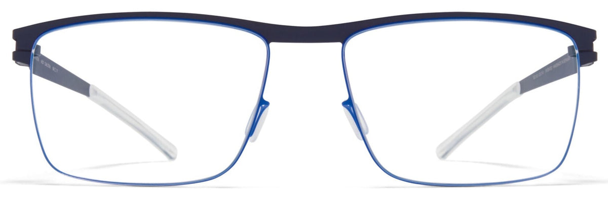 Alexander Daas - Mykita Dalton Eyeglasses - Indigo &amp; Yale Blue - Front View