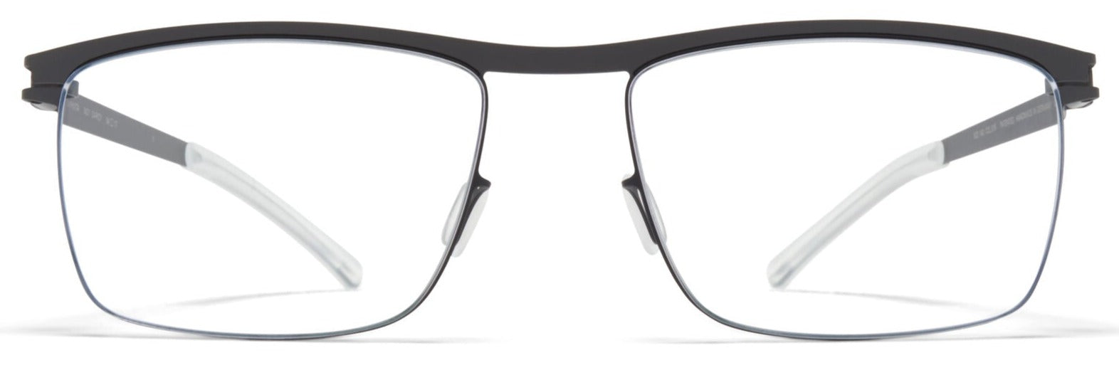 Alexander Daas - Mykita Darcy Eyeglasses - Storm Grey & Black - Front View