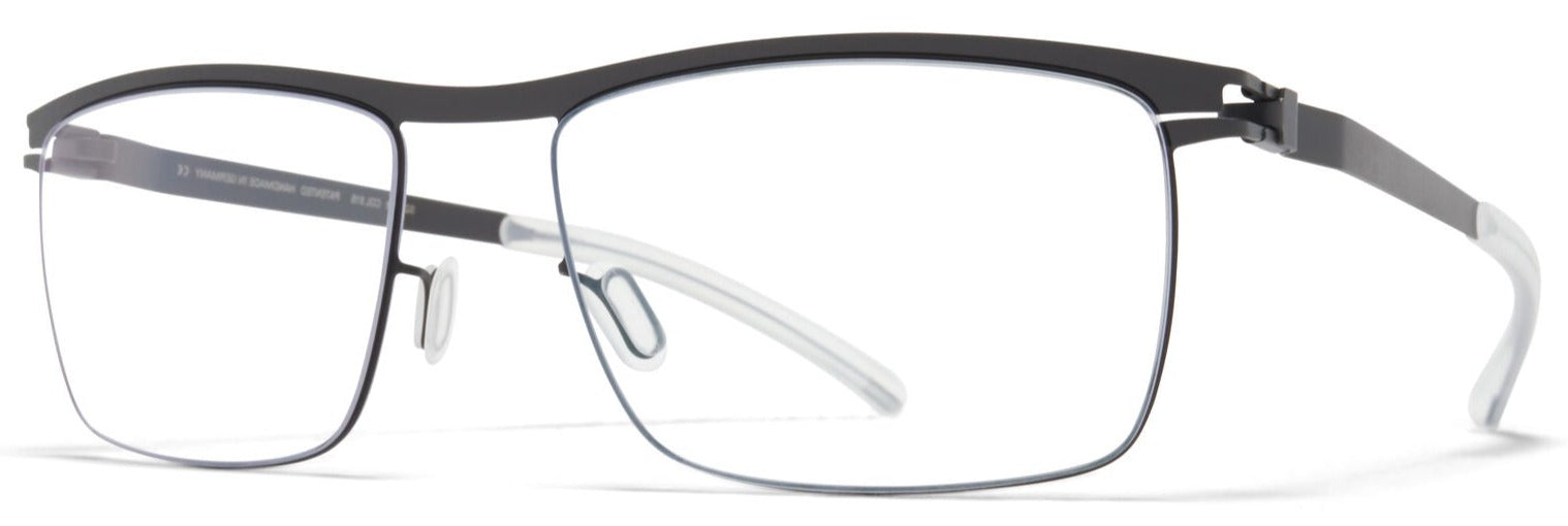 Alexander Daas - Mykita Darcy Eyeglasses - Storm Grey & Black - Side View