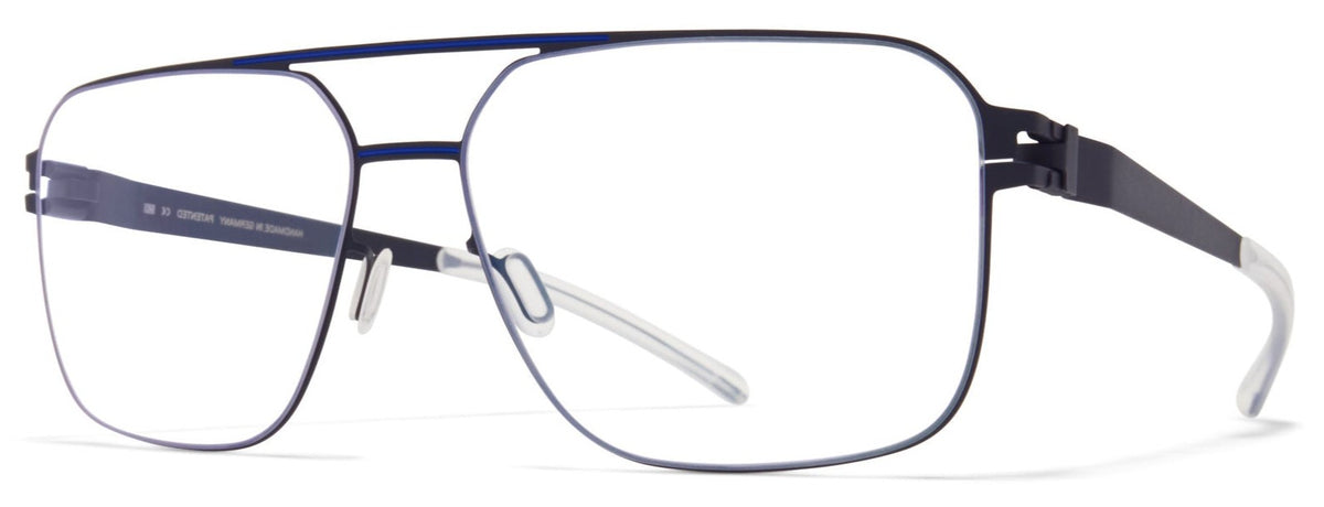 Alexander Daas - Mykita Don Eyeglasses - Indigo &amp; Yale Blue - Side View