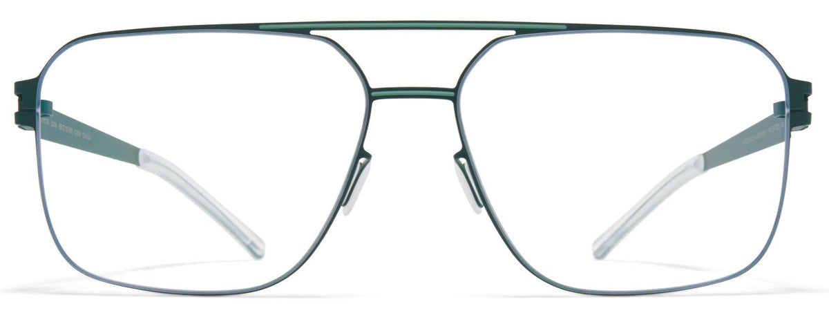 Alexander Daas - Mykita Don Eyeglasses - Moss &amp; Sage Green - Front View