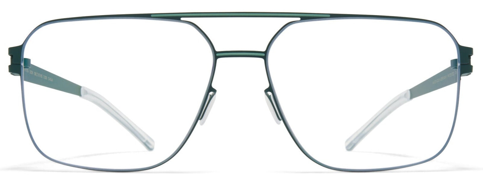 Alexander Daas - Mykita Don Eyeglasses - Moss & Sage Green - Front View
