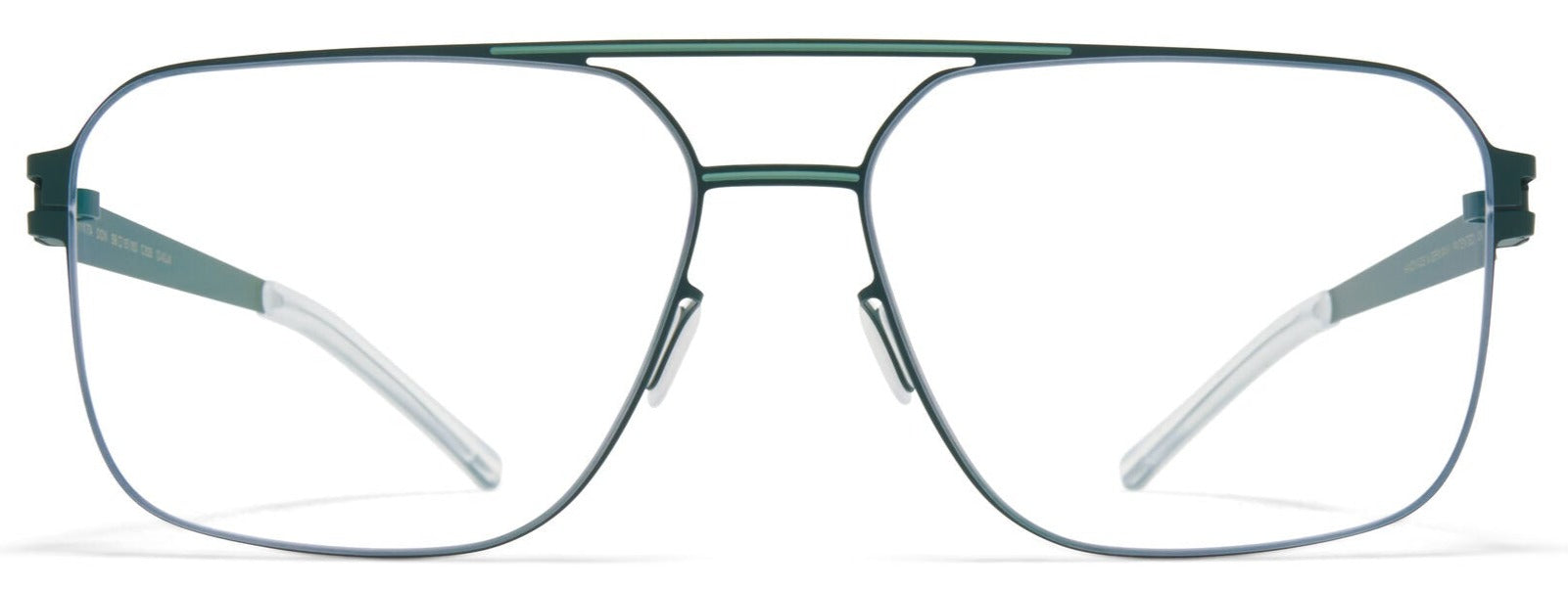 Alexander Daas - Mykita Don Eyeglasses - Moss & Sage Green - Front View