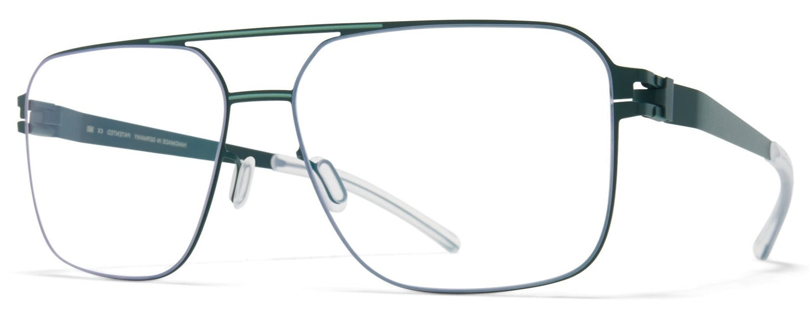 Alexander Daas - Mykita Don Eyeglasses - Moss & Sage Green - Side View