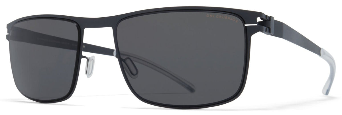 Alexander Daas - Mykita Donovan Sunglasses - Storm Grey &amp; Black - Side View