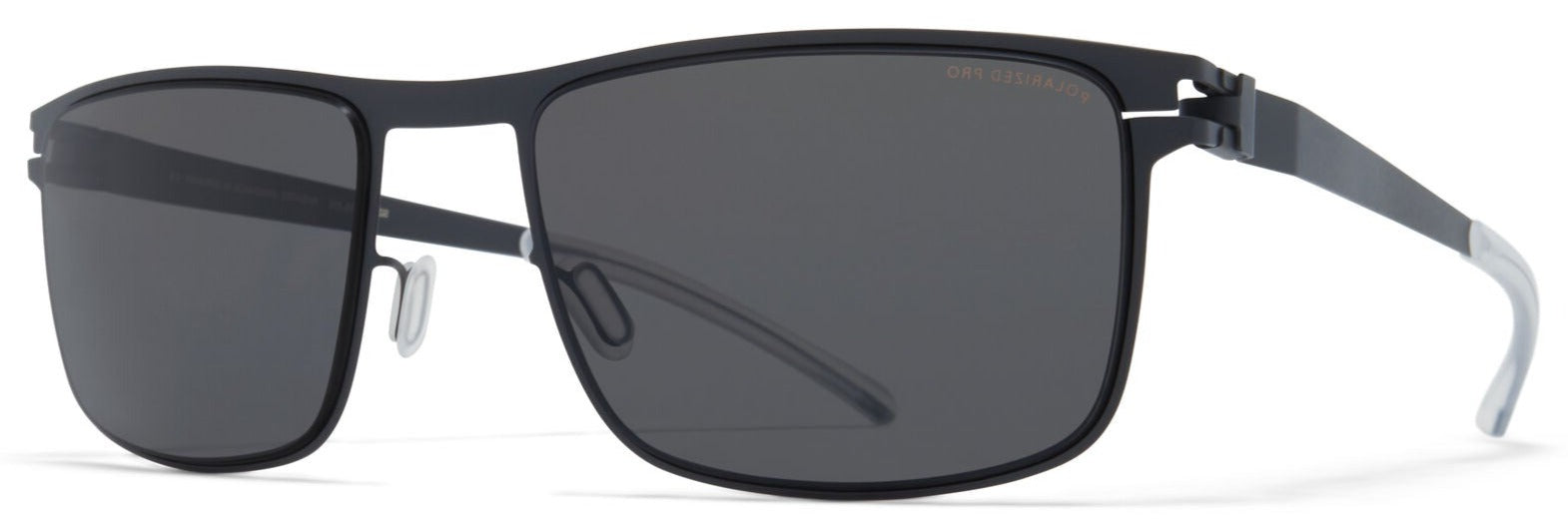 Alexander Daas - Mykita Donovan Sunglasses - Storm Grey & Black - Side View