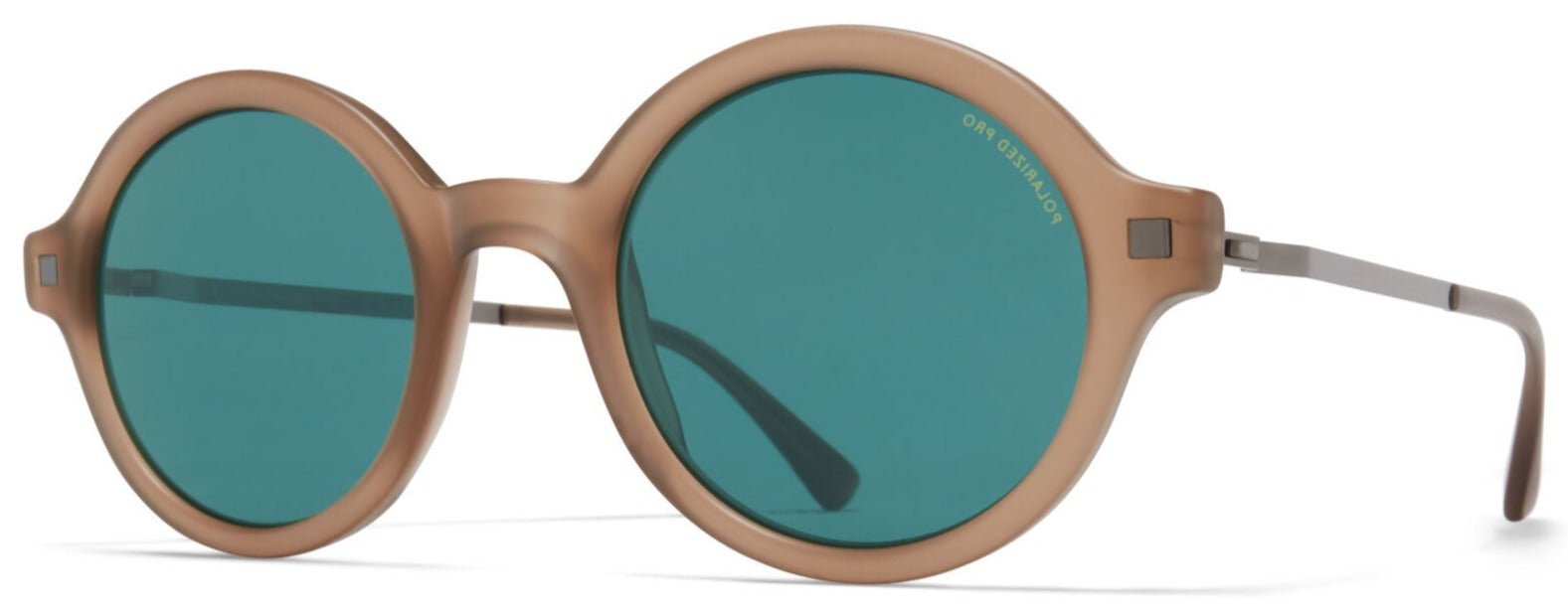 Alexander Daas - Mykita Esbo Sunglasses - Matte Taupe & Shiny Graphite - Side View