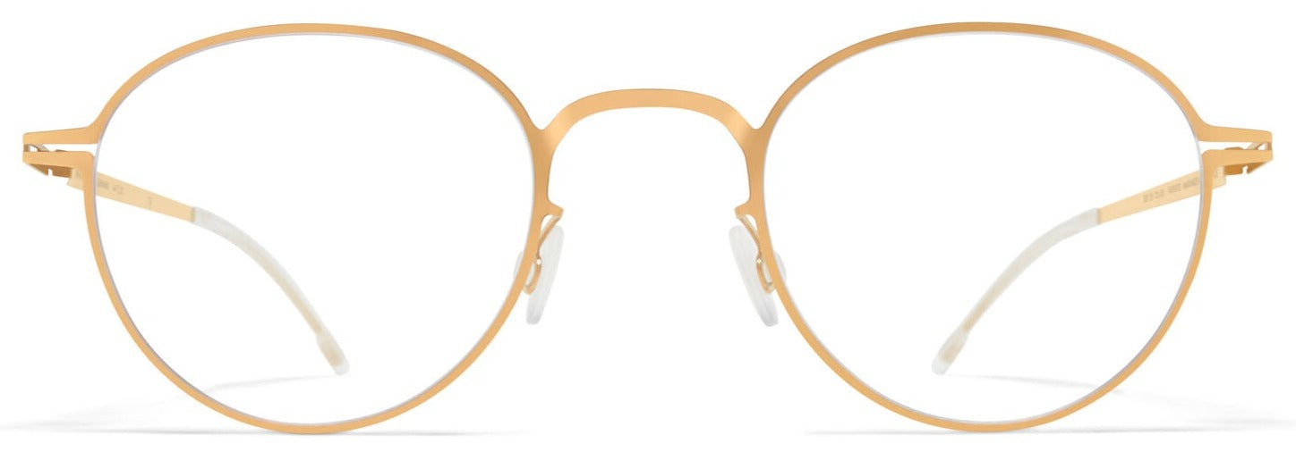 Alexander Daas - Mykita Flemming Eyeglasses - Glossy Gold - Front View