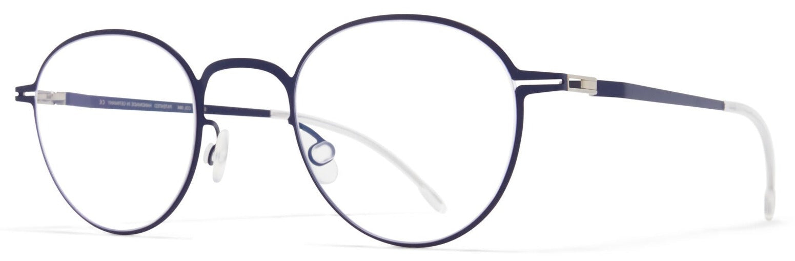 Alexander Daas - Mykita Flemming Eyeglasses - Matte Navy - Side View