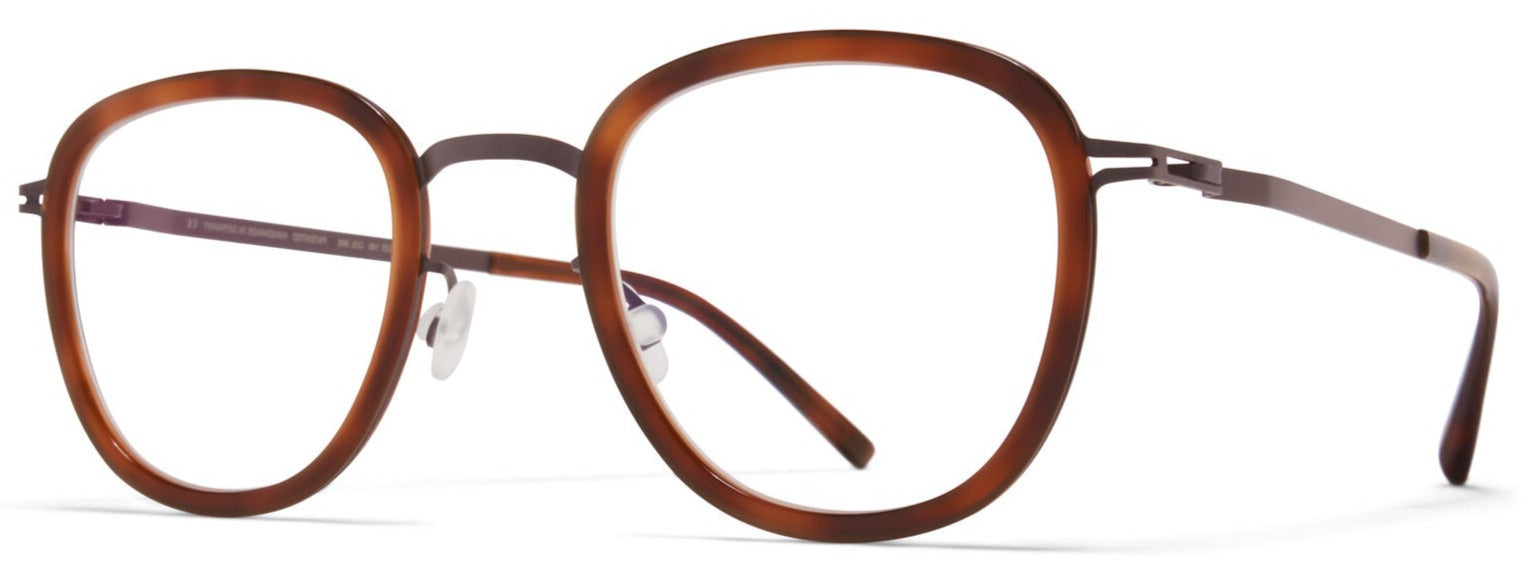 Alexander Daas - Mykita Helmi Eyeglasses - Mocca & Zanzibar - Side View