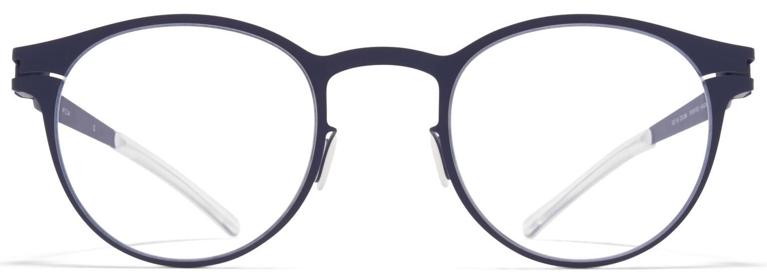 Alexander Daas - Mykita Jonah Eyeglasses - Navy - Front View