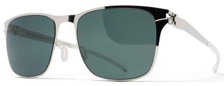 Alexander Daas - Mykita Kubick Sunglasses - Shiny Silver - Side View