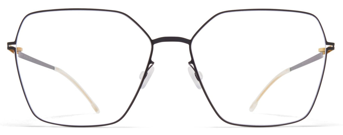 Alexander Daas - Mykita Liva Eyeglasses - Jet Black - Front View