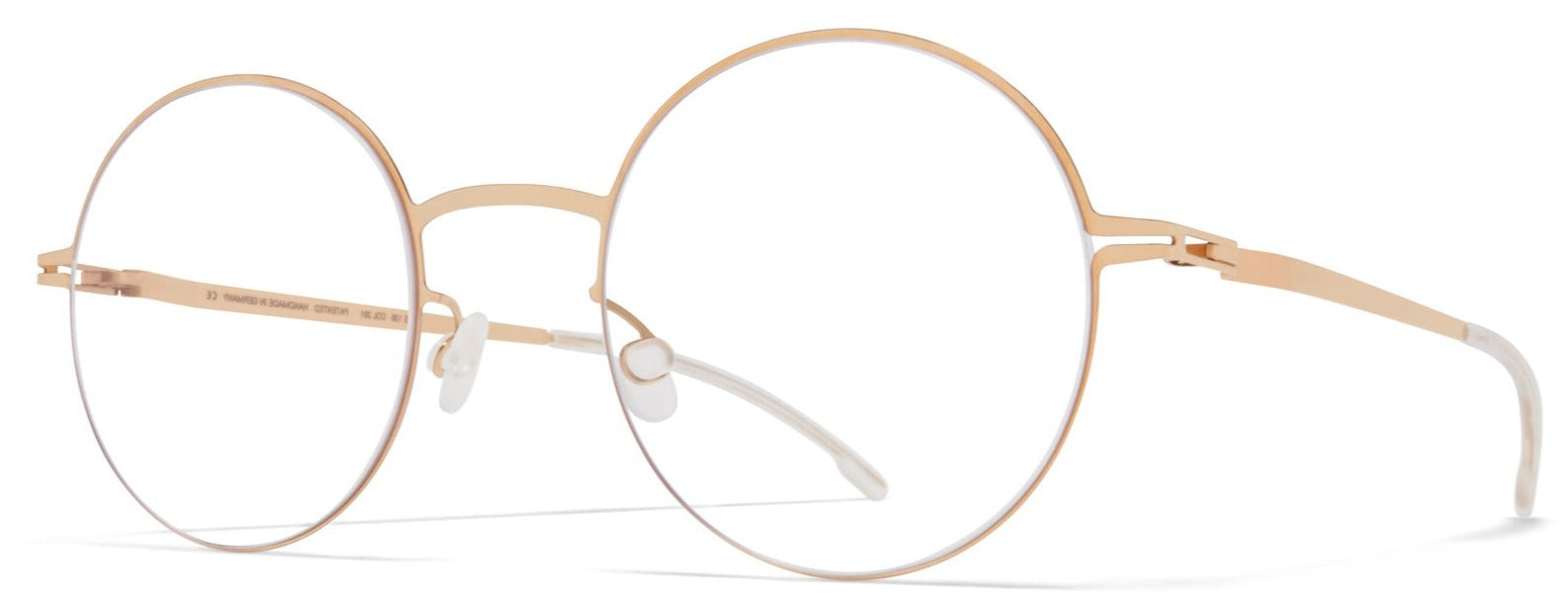 Alexander Daas - Mykita Lotta Eyeglasses - Champagne Gold - Side View