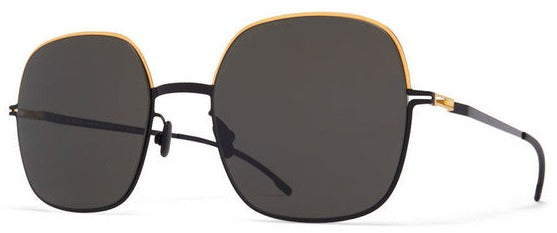 Alexander Daas - Mykita Magda Sunglasses- Gold & Jet Black - Side View