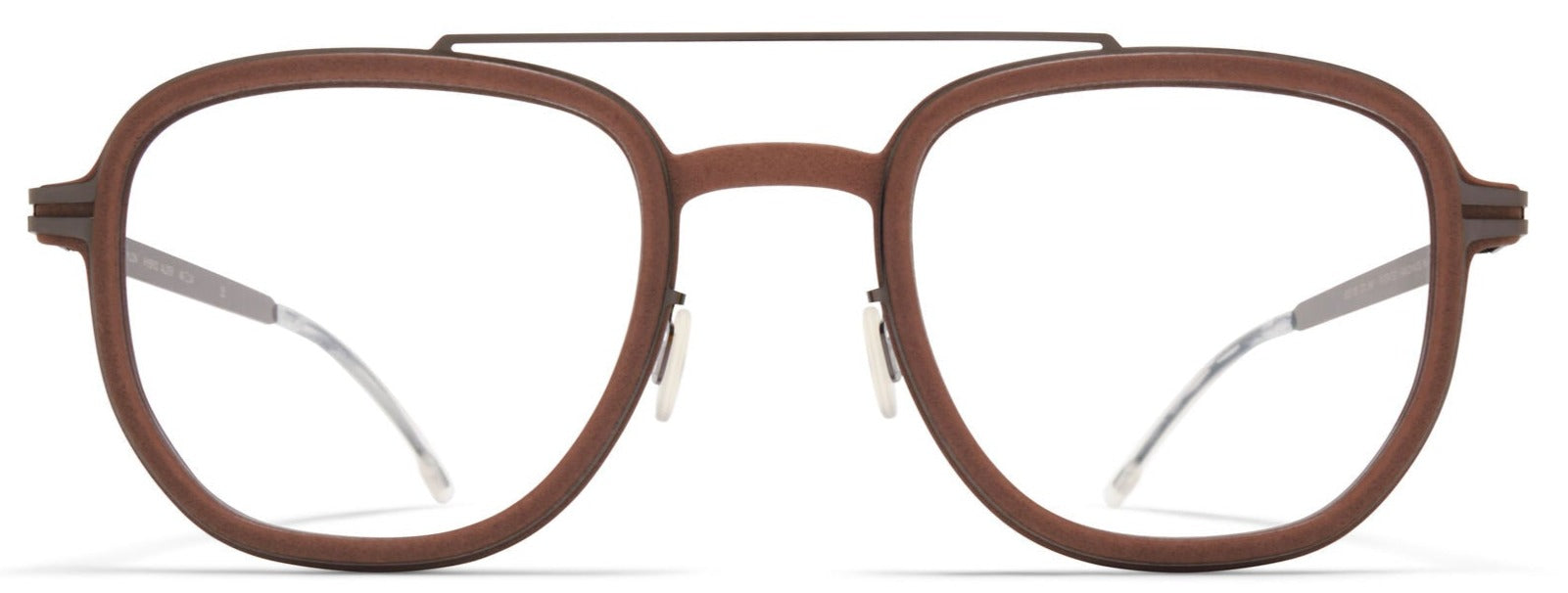 Alexander Daas - Mykita Mylon Alder Eyeglasses - Cashmere Grey & Shiny Graph - Front View