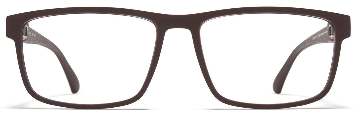 Alexander Daas - Mykita Mylon Jabba Eyeglasses - Ebony Brown - Front View