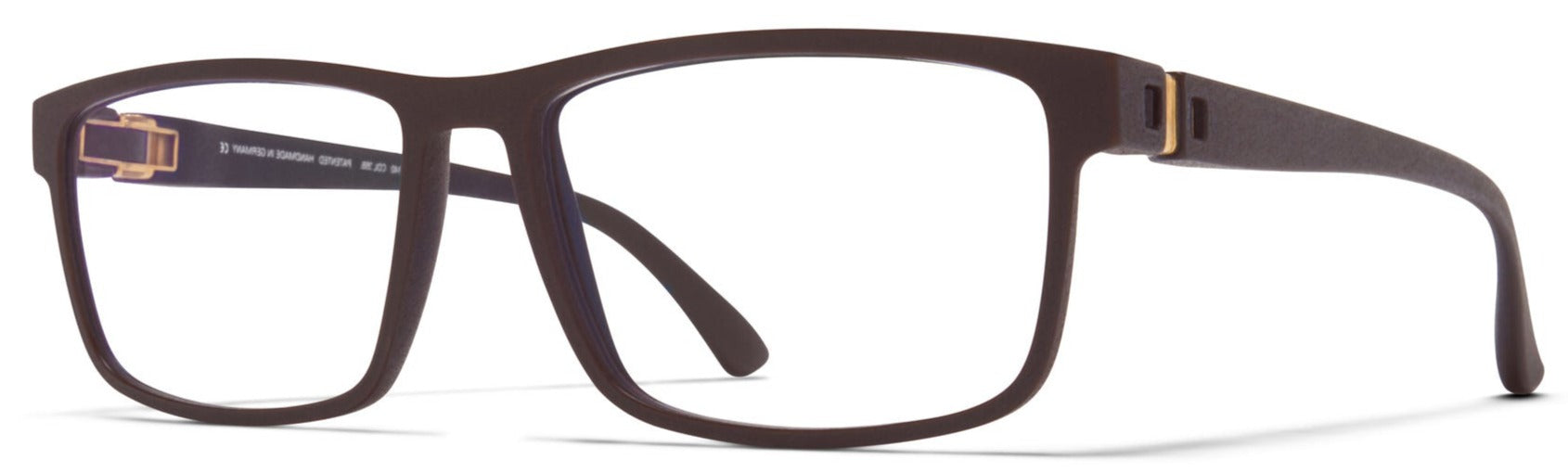 Alexander Daas - Mykita Mylon Jabba Eyeglasses - Ebony Brown - Side View