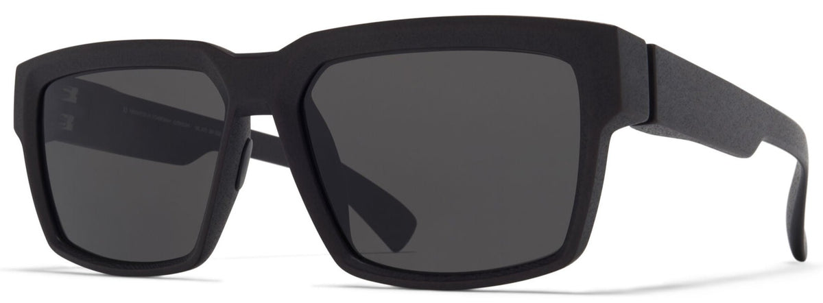 Alexander Daas - Mykita Mylon Musk Sunglasses - Pitch Black &amp; Dark Grey - Side View