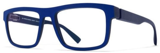 Alexander Daas - Mykita Mylon Skip Eyeglasses - Navy Blue - Side View