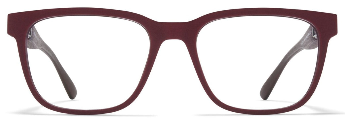 Alexander Daas - Mykita Mylon Solo Eyeglasses - Burgundy - Front View