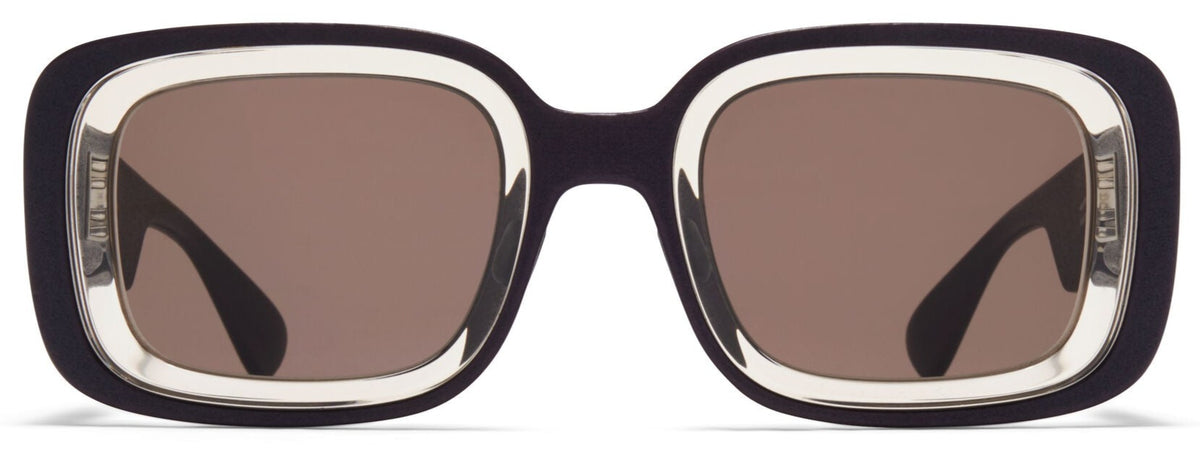 Alexander Daas - Mykita Mylon Studio 13.1 Sunglasses - Slate Grey &amp; Champagne - Front View