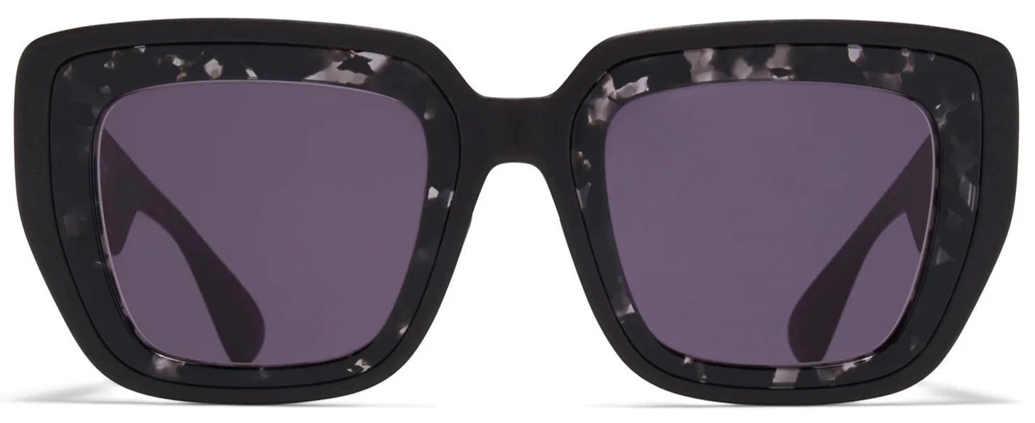 Alexander Daas - Mykita Mylon Studio 13.2 Sunglasses - Pitch Black & Black Havana - Front View