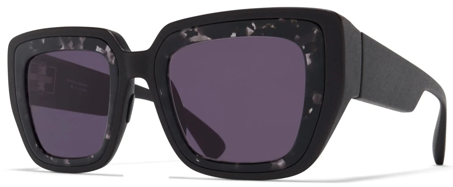 Alexander Daas - Mykita Mylon Studio 13.2 Sunglasses - Pitch Black & Black Havana - Side View