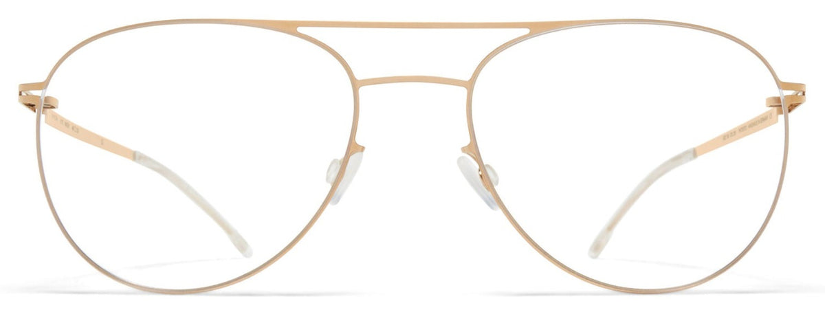 Alexander Daas - Mykita Niken Eyeglasses - Champagne Gold - Front View