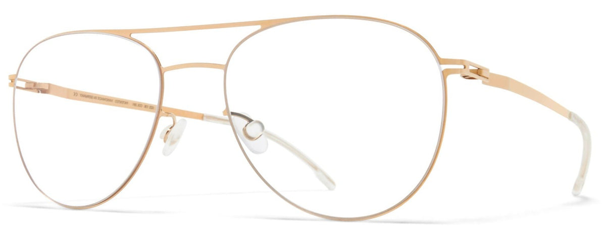 Alexander Daas - Mykita Niken Eyeglasses - Champagne Gold - Side View