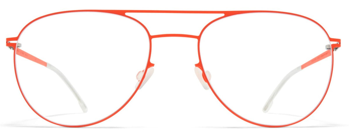 Alexander Daas - Mykita Niken Eyeglasses - Daylily Orange - Front View