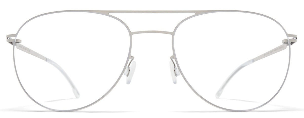 Alexander Daas - Mykita Niken Eyeglasses - Shiny Silver - Front View