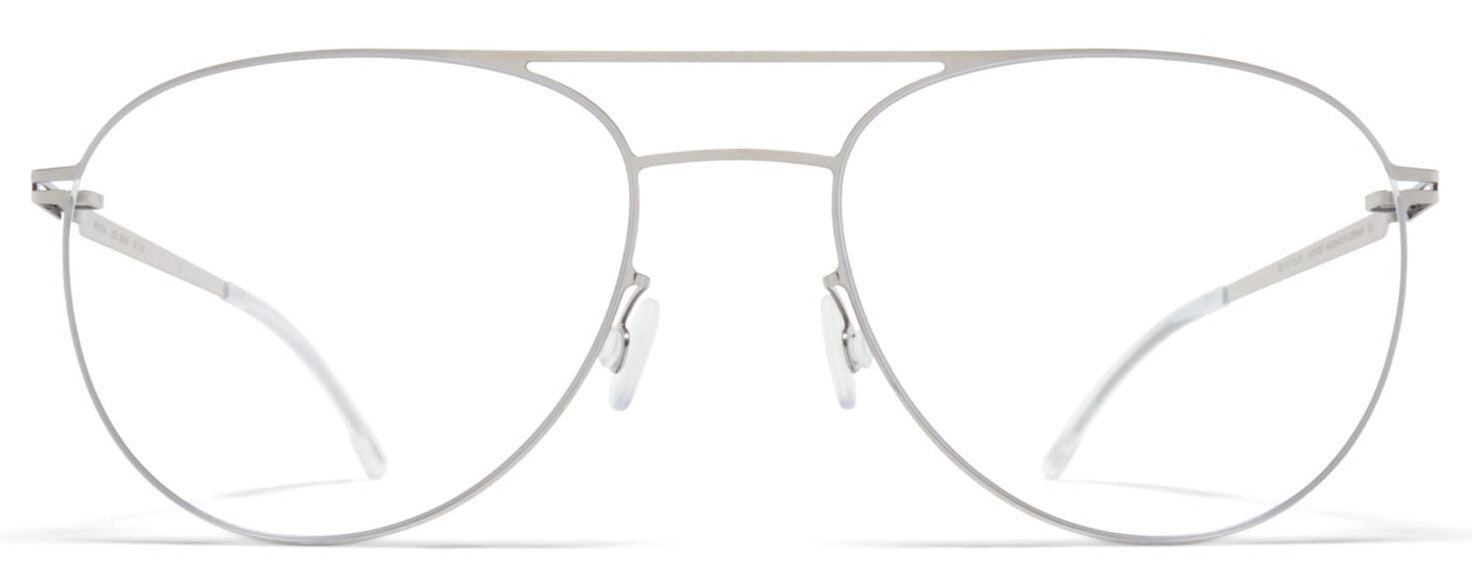 Alexander Daas - Mykita Niken Eyeglasses - Shiny Silver - Front View